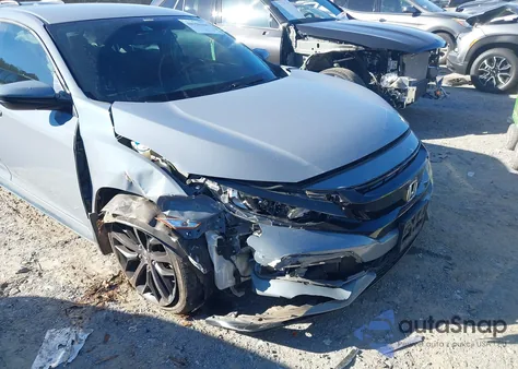 2021 Honda Civic Sport из США, поврежденный, VIN SHHFK7H45MU203315